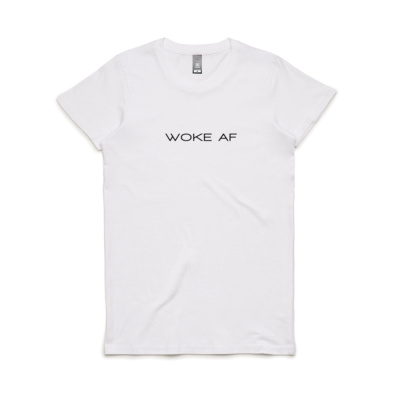 Woke AF Women's Tee Thumbnail